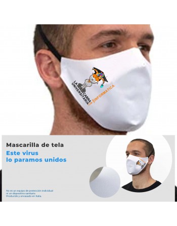 Informática Mascarilla de Tela
